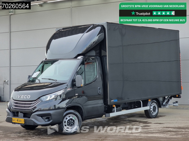 Iveco Daily 35S21 3.0L Automaat Laadklep Zijdeur ACC LED CarPlay Lat om Lat D'Hollandia 3,5t Trekvermogen Meubelbak Koffer Bakwagen Airco - شاحنة مغلقة الصندوق: صورة 1 Iveco Daily 35S21 3.0L Automaat Laadklep Zijdeur ACC LED CarPlay Lat om Lat D'Hollandia 3,5t Trekvermogen Meubelbak Koffer Bakwagen Airco - شاحنة مغلقة الصندوق: صورة 1