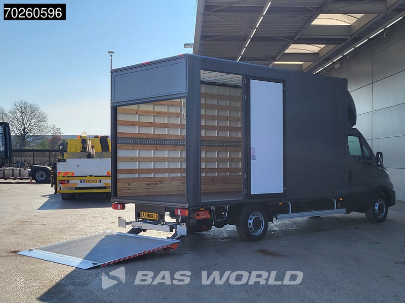 Iveco Daily 35S21 3.0L Automaat Laadklep Zijdeur ACC LED CarPlay Lat om Lat D'Hollandia 3,5t Trekvermogen Meubelbak Koffer Bakwagen Airco - شاحنة مغلقة الصندوق: صورة 3 Iveco Daily 35S21 3.0L Automaat Laadklep Zijdeur ACC LED CarPlay Lat om Lat D'Hollandia 3,5t Trekvermogen Meubelbak Koffer Bakwagen Airco - شاحنة مغلقة الصندوق: صورة 3