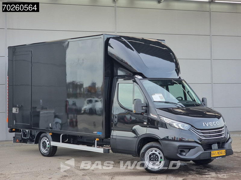Iveco Daily 35S21 3.0L Automaat Laadklep Zijdeur ACC LED CarPlay Lat om Lat D'Hollandia 3,5t Trekvermogen Meubelbak Koffer Bakwagen Airco - شاحنة مغلقة الصندوق: صورة 2 Iveco Daily 35S21 3.0L Automaat Laadklep Zijdeur ACC LED CarPlay Lat om Lat D'Hollandia 3,5t Trekvermogen Meubelbak Koffer Bakwagen Airco - شاحنة مغلقة الصندوق: صورة 2