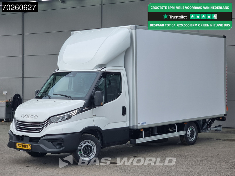 Iveco Daily 35S21 3.0L Automaat NIEUW MODEL Laadklep Zijdeur ACC CarPlay Lat om Lat Bakwagen Meubelbak Koffer 21m3 Airco - شاحنة مغلقة الصندوق: صورة 1 Iveco Daily 35S21 3.0L Automaat NIEUW MODEL Laadklep Zijdeur ACC CarPlay Lat om Lat Bakwagen Meubelbak Koffer 21m3 Airco - شاحنة مغلقة الصندوق: صورة 1