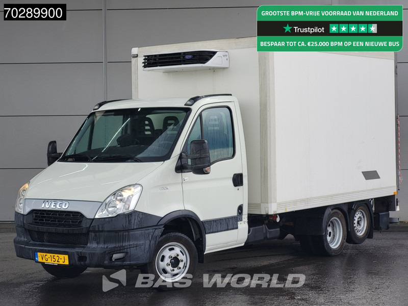 Iveco Daily 40C15 BE-Combi 75Plus Koelwagen Laadklep Carrier Xarios 350 Zijdeur Achterdeuren Airco Cruise Camera Koel Koeler Kühl Kühler Küh - شاحنة مُبرّدة للتوصيل: صورة 1 Iveco Daily 40C15 BE-Combi 75Plus Koelwagen Laadklep Carrier Xarios 350 Zijdeur Achterdeuren Airco Cruise Camera Koel Koeler Kühl Kühler Küh - شاحنة مُبرّدة للتوصيل: صورة 1