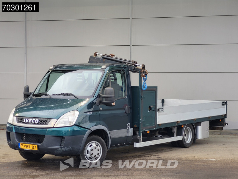 Iveco Daily 40C18 3.0L Kraanwagen Open Laadbak Hyya 017T 1320KG 3,5t Trekhaak Airco 180PK Kraan Cran Kranwagen Crane Pritsche Pickup Open Bo - شاحنة مفتوحة: صورة 2 Iveco Daily 40C18 3.0L Kraanwagen Open Laadbak Hyya 017T 1320KG 3,5t Trekhaak Airco 180PK Kraan Cran Kranwagen Crane Pritsche Pickup Open Bo - شاحنة مفتوحة: صورة 2