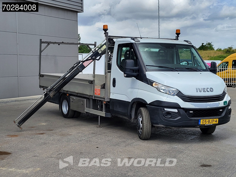Iveco Daily 50C15 3.0L Euro6 Kraanwagen HIAB 013T PTO 3,5t Trekhaak Airco Cruise Kraan Crane Kranwagen Pickup Pritsche Airco Trekhaak Cruise - شاحنة مفتوحة: صورة 1 Iveco Daily 50C15 3.0L Euro6 Kraanwagen HIAB 013T PTO 3,5t Trekhaak Airco Cruise Kraan Crane Kranwagen Pickup Pritsche Airco Trekhaak Cruise - شاحنة مفتوحة: صورة 1