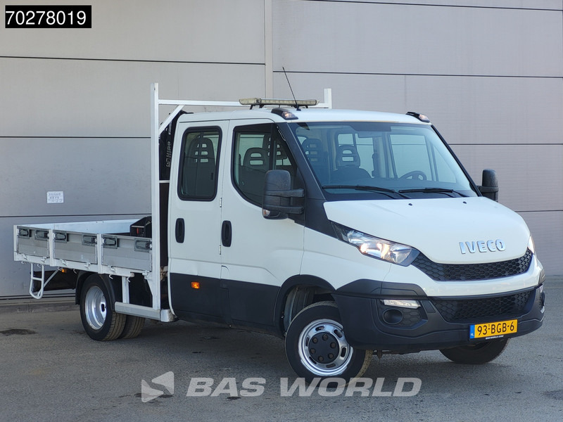 Iveco Daily 50C17 3.0L Automaat DC Open laadbak Kraan Hiab 017T-2 Airco APK 10-2025 Pickup Crane Kraanwagen Pritsche Airco Dubbel cabine - شاحنة مفتوحة: صورة 3 Iveco Daily 50C17 3.0L Automaat DC Open laadbak Kraan Hiab 017T-2 Airco APK 10-2025 Pickup Crane Kraanwagen Pritsche Airco Dubbel cabine - شاحنة مفتوحة: صورة 3