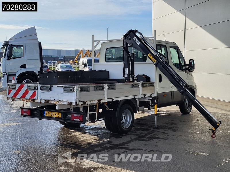 Iveco Daily 50C17 3,0L Automaat HIAB 017T-2 DC Open laadbak Dubbellucht Airco Euro6 Pickup Crane Kraanwagen Pritsche Airco Dubbel cabine - شاحنة مفتوحة: صورة 2 Iveco Daily 50C17 3,0L Automaat HIAB 017T-2 DC Open laadbak Dubbellucht Airco Euro6 Pickup Crane Kraanwagen Pritsche Airco Dubbel cabine - شاحنة مفتوحة: صورة 2