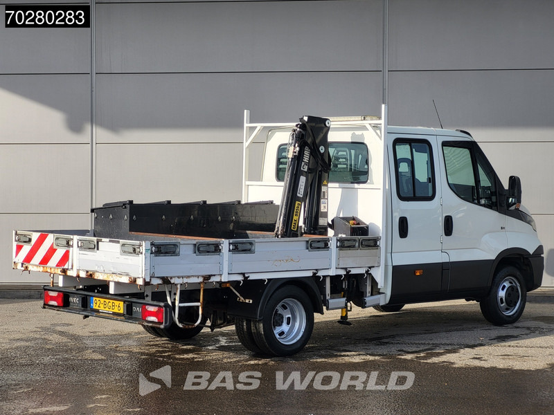Iveco Daily 50C17 3,0L Automaat HIAB 017T-2 Dubbel Cabine Dubbellucht Airco Euro6 Pickup Crane Kraanwagen Pritsche Airco Dubbel cabine - شاحنة مفتوحة: صورة 5 Iveco Daily 50C17 3,0L Automaat HIAB 017T-2 Dubbel Cabine Dubbellucht Airco Euro6 Pickup Crane Kraanwagen Pritsche Airco Dubbel cabine - شاحنة مفتوحة: صورة 5
