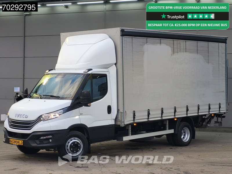 Iveco Daily 60C18 3.0L Automaat Laadklep 180PK Schuifzeilen Zeilen Airco Cruise D'Hollandia Euro6 Schuifzeil Koffer Gesloten laadbak Airco C - شاحنة ستارة جانبية: صورة 1 Iveco Daily 60C18 3.0L Automaat Laadklep 180PK Schuifzeilen Zeilen Airco Cruise D'Hollandia Euro6 Schuifzeil Koffer Gesloten laadbak Airco C - شاحنة ستارة جانبية: صورة 1
