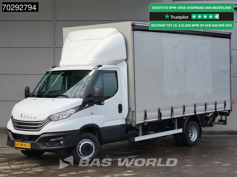 Iveco Daily 60C18 3.0L Automaat Laadklep 180PK Schuifzeilen Zeilen Airco Cruise D'Hollandia Euro6 Schuifzeil Koffer Gesloten laadbak Airco C - شاحنة ستارة جانبية: صورة 1 Iveco Daily 60C18 3.0L Automaat Laadklep 180PK Schuifzeilen Zeilen Airco Cruise D'Hollandia Euro6 Schuifzeil Koffer Gesloten laadbak Airco C - شاحنة ستارة جانبية: صورة 1