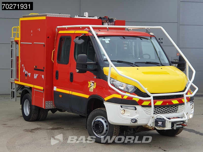 Iveco Daily 70C17 4x4 Achleitner Firetruck Brandweerwagen AWD Allrad Camper 1200liter Airco Dubbel cabine Trekhaak Cruise control - سيارة اسعاف: صورة 3 Iveco Daily 70C17 4x4 Achleitner Firetruck Brandweerwagen AWD Allrad Camper 1200liter Airco Dubbel cabine Trekhaak Cruise control - سيارة اسعاف: صورة 3