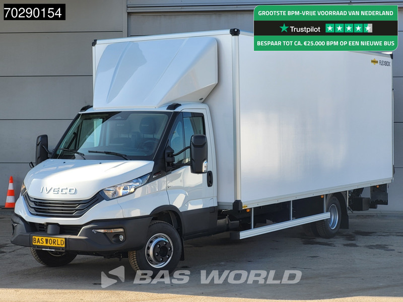 Iveco Daily 70C18 3.0L 180PK Laadklep 7tons Bakwagen Luchtvering Dubbellucht 2025model ACC Navi Camera Airco Meubelbak Koffer 35m3 Airco - شاحنة مغلقة الصندوق: صورة 1 Iveco Daily 70C18 3.0L 180PK Laadklep 7tons Bakwagen Luchtvering Dubbellucht 2025model ACC Navi Camera Airco Meubelbak Koffer 35m3 Airco - شاحنة مغلقة الصندوق: صورة 1