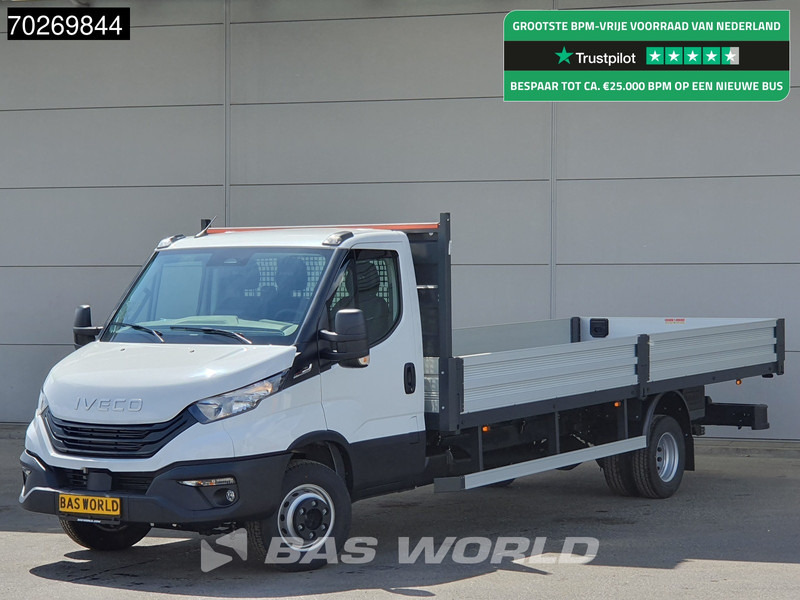 Iveco Daily 70C18 3.0L Automaat 525cm Open laadbak XXL Trekhaak ACC Navi Airco Pickup Pritsche Airco Trekhaak - شاحنة مفتوحة: صورة 1 Iveco Daily 70C18 3.0L Automaat 525cm Open laadbak XXL Trekhaak ACC Navi Airco Pickup Pritsche Airco Trekhaak - شاحنة مفتوحة: صورة 1