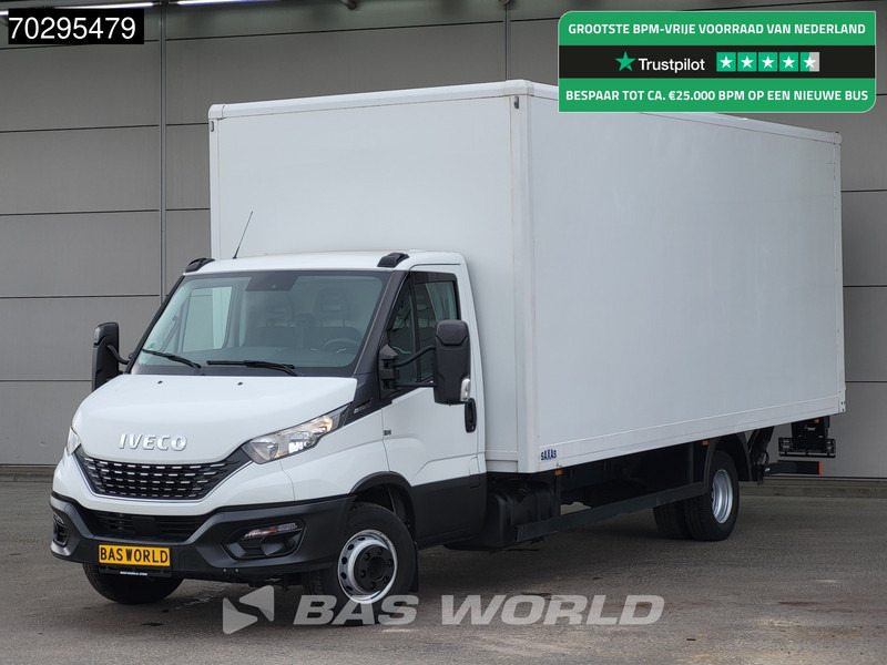 Iveco Daily 70C18 3.0L Automaat Laadklep 7tons 6meter Bakwagen Luchtvering Airco Cruise Meubelbak Koffer 36m3 Airco Cruise control - شاحنة مغلقة الصندوق: صورة 1 Iveco Daily 70C18 3.0L Automaat Laadklep 7tons 6meter Bakwagen Luchtvering Airco Cruise Meubelbak Koffer 36m3 Airco Cruise control - شاحنة مغلقة الصندوق: صورة 1