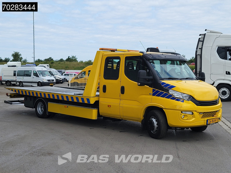 Iveco Daily 70C18 3.0L Autotransporter Luchtvering 3,5t Trekhaak Lier Airco Cruise Euro6 Cartransporter Oprijwagen Trekhaak Cruise control - شاحنة التوصيل: صورة 3 Iveco Daily 70C18 3.0L Autotransporter Luchtvering 3,5t Trekhaak Lier Airco Cruise Euro6 Cartransporter Oprijwagen Trekhaak Cruise control - شاحنة التوصيل: صورة 3