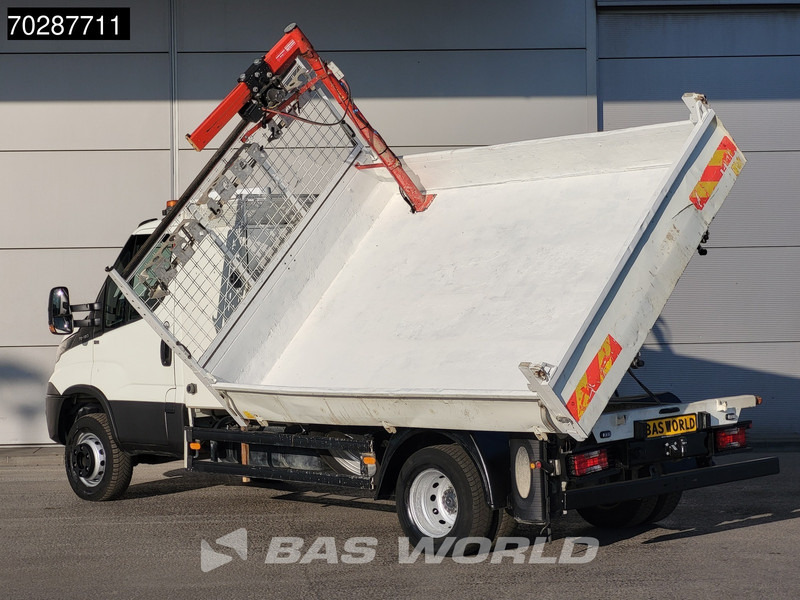 Iveco Daily 70C18 3.0L Driezijdige Kipper 500KG Kraan Kraanwagen Open Laadbak 3,5t Trekhaak Airco Cruise Euro6 Kraan Crane Kranwagen Kipper - قلاب صغير: صورة 3 Iveco Daily 70C18 3.0L Driezijdige Kipper 500KG Kraan Kraanwagen Open Laadbak 3,5t Trekhaak Airco Cruise Euro6 Kraan Crane Kranwagen Kipper - قلاب صغير: صورة 3