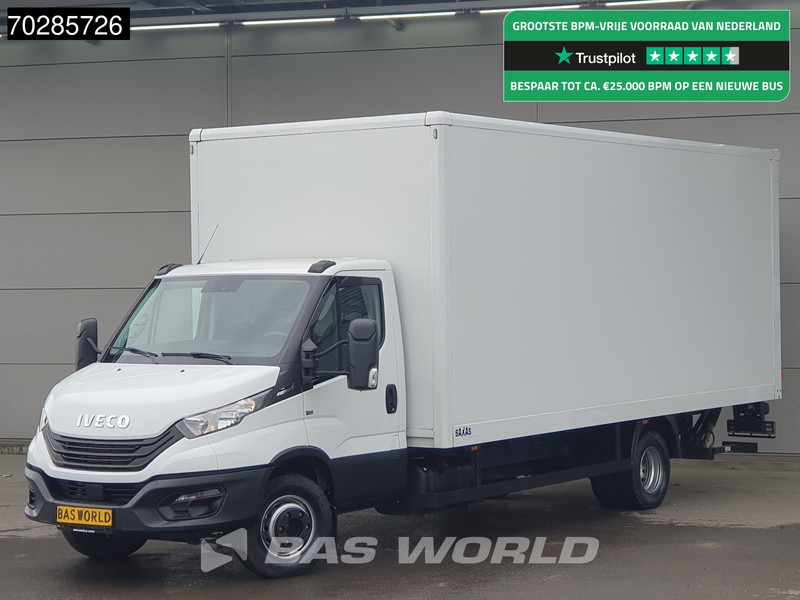 Iveco Daily 70C18 Automaat Luchtvering Laadklep Airco Cruise Bakwagen Euro6 Meubelbak Koffer 36m3 Airco Cruise control - شاحنة مغلقة الصندوق: صورة 1 Iveco Daily 70C18 Automaat Luchtvering Laadklep Airco Cruise Bakwagen Euro6 Meubelbak Koffer 36m3 Airco Cruise control - شاحنة مغلقة الصندوق: صورة 1