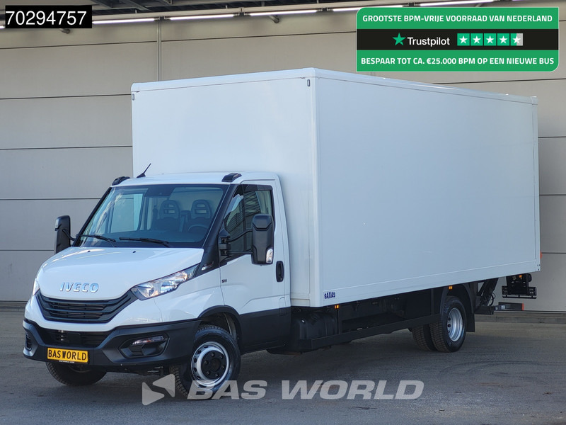 Iveco Daily 70C21 210PK Automaat 6m. Laadbak Laadklep Bakwagen Koffer Meubelbak 36m3 Airco Cruise control - شاحنة مغلقة الصندوق: صورة 1 Iveco Daily 70C21 210PK Automaat 6m. Laadbak Laadklep Bakwagen Koffer Meubelbak 36m3 Airco Cruise control - شاحنة مغلقة الصندوق: صورة 1
