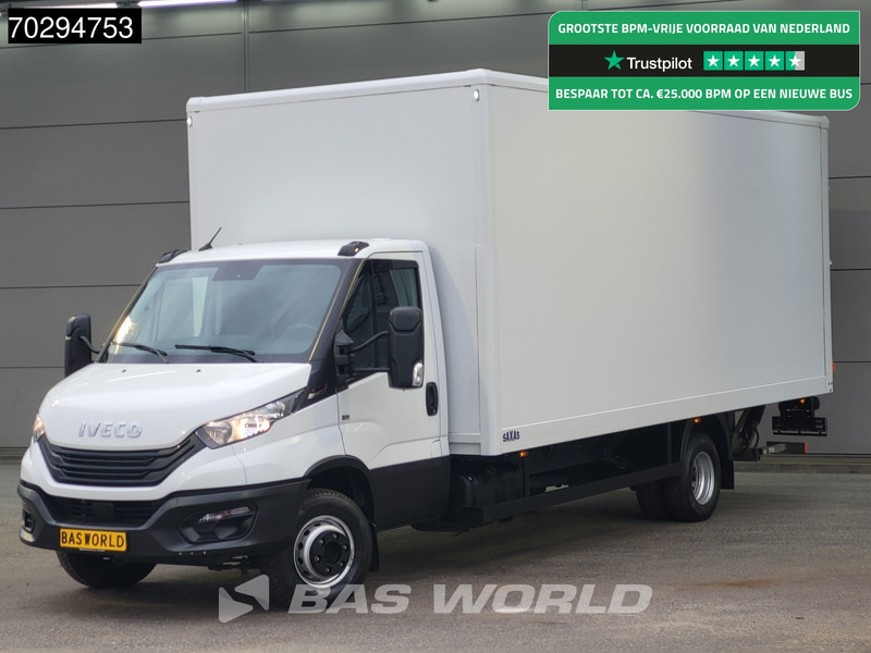 Iveco Daily 70C21 210PK Automaat 6m. Laadbak Laadklep Bakwagen Koffer Meubelbak 36m3 Airco Cruise control - شاحنة مغلقة الصندوق: صورة 1 Iveco Daily 70C21 210PK Automaat 6m. Laadbak Laadklep Bakwagen Koffer Meubelbak 36m3 Airco Cruise control - شاحنة مغلقة الصندوق: صورة 1