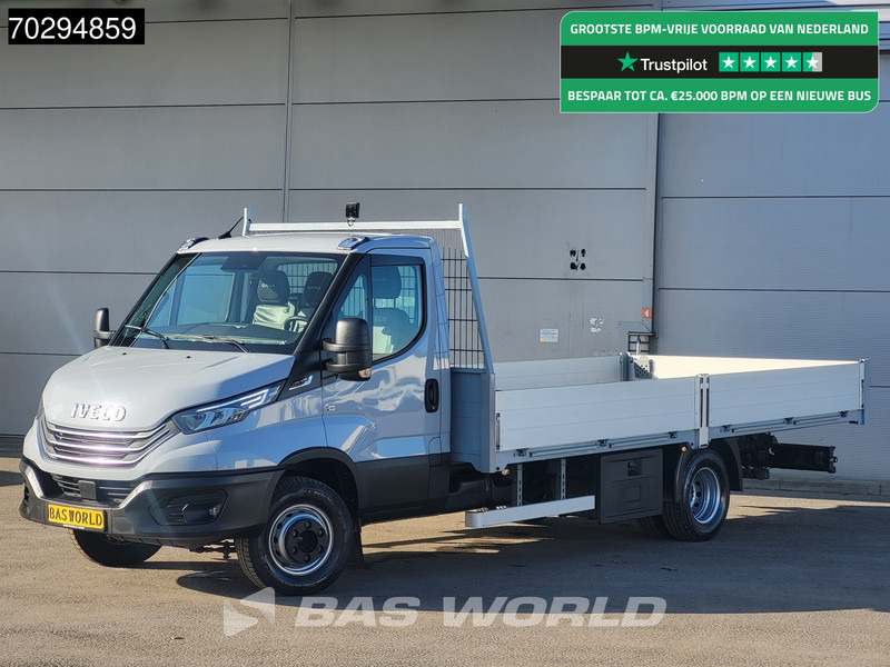 Iveco Daily 72C21 512cm XXL 3.0L Automaat Open Laadbak 210PK 3,5t Trekhaak LED Camera Airco Cruise CarPlay Euro6 Pritsche Pickup Open Box Ai - شاحنة مفتوحة: صورة 1 Iveco Daily 72C21 512cm XXL 3.0L Automaat Open Laadbak 210PK 3,5t Trekhaak LED Camera Airco Cruise CarPlay Euro6 Pritsche Pickup Open Box Ai - شاحنة مفتوحة: صورة 1