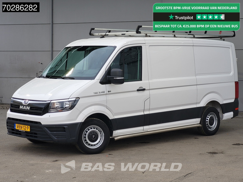 MAN TGE 3.140 Automaat L3H3 Trekhaak Airco Cruise Imperiaal Euro6 L2H2 11m3 Airco Trekhaak Cruise control - فان: صورة 1 MAN TGE 3.140 Automaat L3H3 Trekhaak Airco Cruise Imperiaal Euro6 L2H2 11m3 Airco Trekhaak Cruise control - فان: صورة 1
