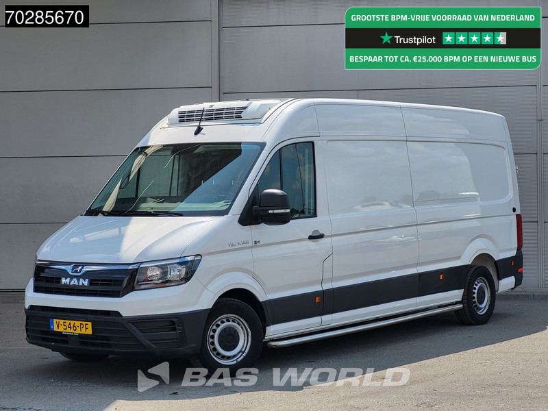 MAN TGE 3.140 Bi Temp Koelwagen Vriezer Themo King V-300 MAX Airco Euro6 Koel Koeler Vries Kühler Kühl Kühlwagen Frigo 12m3 Airco Cruise contr - شاحنة مُبرّدة للتوصيل: صورة 1 MAN TGE 3.140 Bi Temp Koelwagen Vriezer Themo King V-300 MAX Airco Euro6 Koel Koeler Vries Kühler Kühl Kühlwagen Frigo 12m3 Airco Cruise contr - شاحنة مُبرّدة للتوصيل: صورة 1