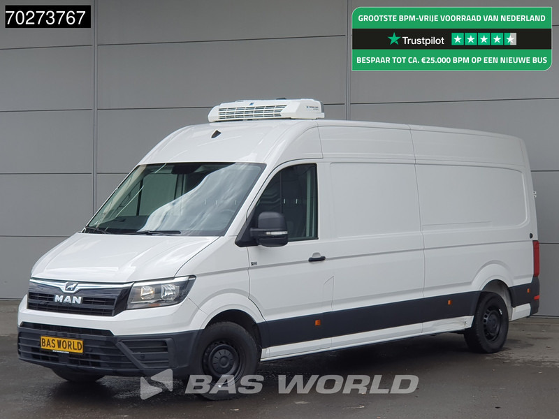 MAN TGE 3.140 Koelwagen Automaat Thermo King V-200 MAX L4H3 Airco Camera Parkeersensoren L3H2 Euro6 Koel Koeler Kühl Kühler Kühlwagen 12m3 Air - شاحنة مُبرّدة للتوصيل: صورة 1 MAN TGE 3.140 Koelwagen Automaat Thermo King V-200 MAX L4H3 Airco Camera Parkeersensoren L3H2 Euro6 Koel Koeler Kühl Kühler Kühlwagen 12m3 Air - شاحنة مُبرّدة للتوصيل: صورة 1