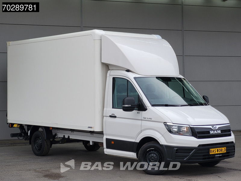 MAN TGE 3.140 Laadklep Automaat Bakwagen Airco Cruise Camera Euro6 Meubelbak Koffer 21m3 Airco - شاحنة مغلقة الصندوق: صورة 3 MAN TGE 3.140 Laadklep Automaat Bakwagen Airco Cruise Camera Euro6 Meubelbak Koffer 21m3 Airco - شاحنة مغلقة الصندوق: صورة 3