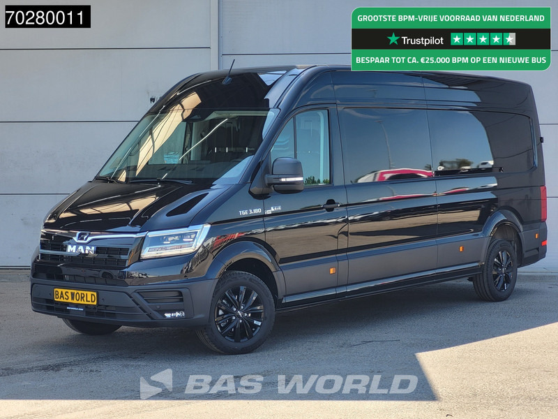 MAN TGE 3.180 4x4 Automaat 2025 Facelift L4H3 LED ACC Navi Airco Cruise Camera Parkeersensoren L3H2 Allrad 4WD 15m3 Airco - فان: صورة 1 MAN TGE 3.180 4x4 Automaat 2025 Facelift L4H3 LED ACC Navi Airco Cruise Camera Parkeersensoren L3H2 Allrad 4WD 15m3 Airco - فان: صورة 1