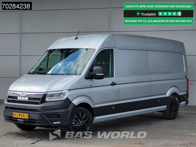 MAN TGE 3.180 Automaat 2025 Facelift L4H3 Trekhaak LED ACC Navi Airco Camera Parkeersensoren Euro6 L3H2 15m3 Airco Trekhaak - فان: صورة 1 MAN TGE 3.180 Automaat 2025 Facelift L4H3 Trekhaak LED ACC Navi Airco Camera Parkeersensoren Euro6 L3H2 15m3 Airco Trekhaak - فان: صورة 1