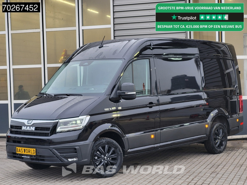 MAN TGE 3.180 Automaat 2025 model Facelift Black Edition L3H3 ACC Trekhaak L2H2 11m3 Airco Trekhaak - فان: صورة 1 MAN TGE 3.180 Automaat 2025 model Facelift Black Edition L3H3 ACC Trekhaak L2H2 11m3 Airco Trekhaak - فان: صورة 1