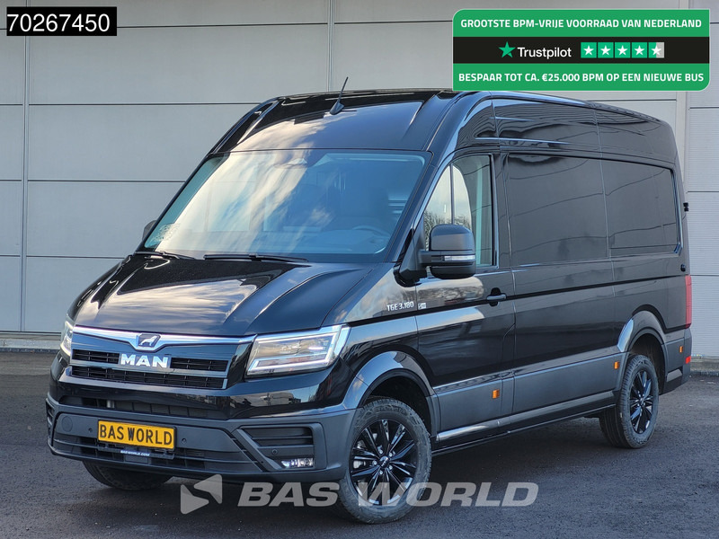 MAN TGE 3.180 Automaat 2025 model Facelift Black Edition L3H3 ACC Trekhaak L2H2 11m3 Airco Trekhaak - فان: صورة 1 MAN TGE 3.180 Automaat 2025 model Facelift Black Edition L3H3 ACC Trekhaak L2H2 11m3 Airco Trekhaak - فان: صورة 1