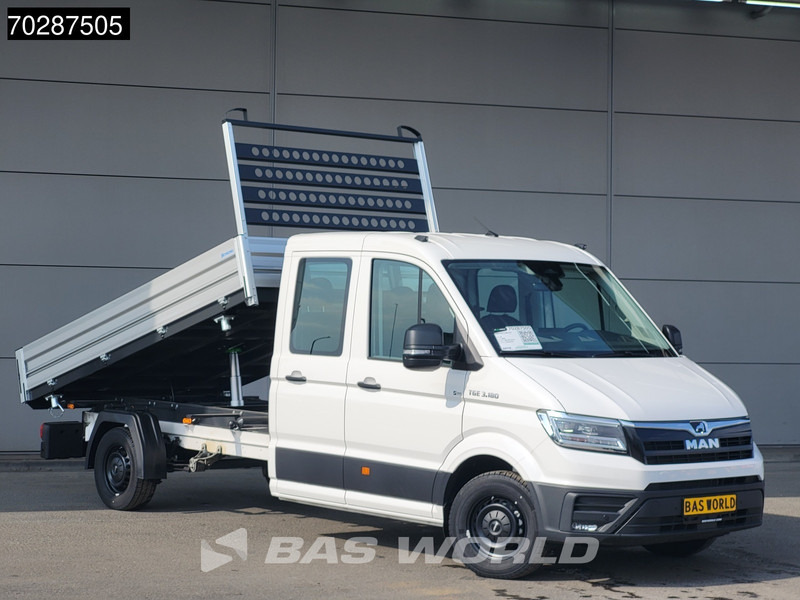MAN TGE 3.180 Driezijdige Kipper Automaat Dubbel Cabine 2025 Facelift 180PK Trekhaak LED Navi ACC Airco Cruise Euro6 Kipper Tippe Benne Kieper - قلاب صغير: صورة 2 MAN TGE 3.180 Driezijdige Kipper Automaat Dubbel Cabine 2025 Facelift 180PK Trekhaak LED Navi ACC Airco Cruise Euro6 Kipper Tippe Benne Kieper - قلاب صغير: صورة 2
