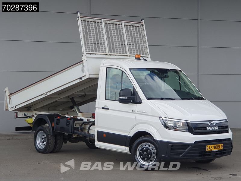 MAN TGE 3.180 Kipper Dubbellucht 3,5t Trekhaak Airco Cruise Euro6 Tipper Benne Kieper 2m3 Airco Trekhaak Cruise control - قلاب صغير: صورة 3 MAN TGE 3.180 Kipper Dubbellucht 3,5t Trekhaak Airco Cruise Euro6 Tipper Benne Kieper 2m3 Airco Trekhaak Cruise control - قلاب صغير: صورة 3