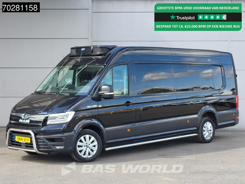 MAN TGE 3.180 Koelwagen Bi-Temp Vriezer Automaat Carrier Pulsor 400mt 230V stekker Trekhaak ACC LED Navi Airco Camera Parkeersensoren Koel Koe - شاحنة مُبرّدة للتوصيل: صورة 1 MAN TGE 3.180 Koelwagen Bi-Temp Vriezer Automaat Carrier Pulsor 400mt 230V stekker Trekhaak ACC LED Navi Airco Camera Parkeersensoren Koel Koe - شاحنة مُبرّدة للتوصيل: صورة 1