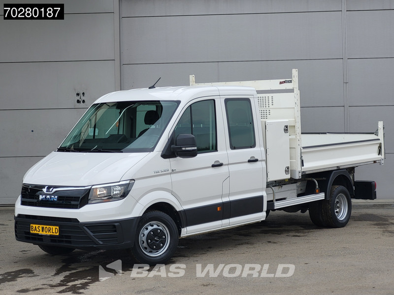 MAN TGE 5.120 Kipper met Kist Dubbel Cabine Dubbellucht 3,5t Trekhaak Navi Airco Cruise Euro6 Tipper Kipper Benne Airco Dubbel cabine Trekhaak - قلاب صغير: صورة 3 MAN TGE 5.120 Kipper met Kist Dubbel Cabine Dubbellucht 3,5t Trekhaak Navi Airco Cruise Euro6 Tipper Kipper Benne Airco Dubbel cabine Trekhaak - قلاب صغير: صورة 3