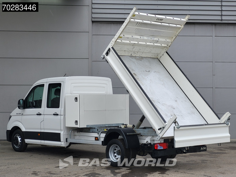 MAN TGE 5.120 Open Laadbak met Kist Dubbel Cabine Dubbellucht 3,5t Trekhaak Navi Airco Cruise Euro6 Pritsche Open Box Pickup Airco Dubbel cabi - شاحنة مفتوحة: صورة 2 MAN TGE 5.120 Open Laadbak met Kist Dubbel Cabine Dubbellucht 3,5t Trekhaak Navi Airco Cruise Euro6 Pritsche Open Box Pickup Airco Dubbel cabi - شاحنة مفتوحة: صورة 2