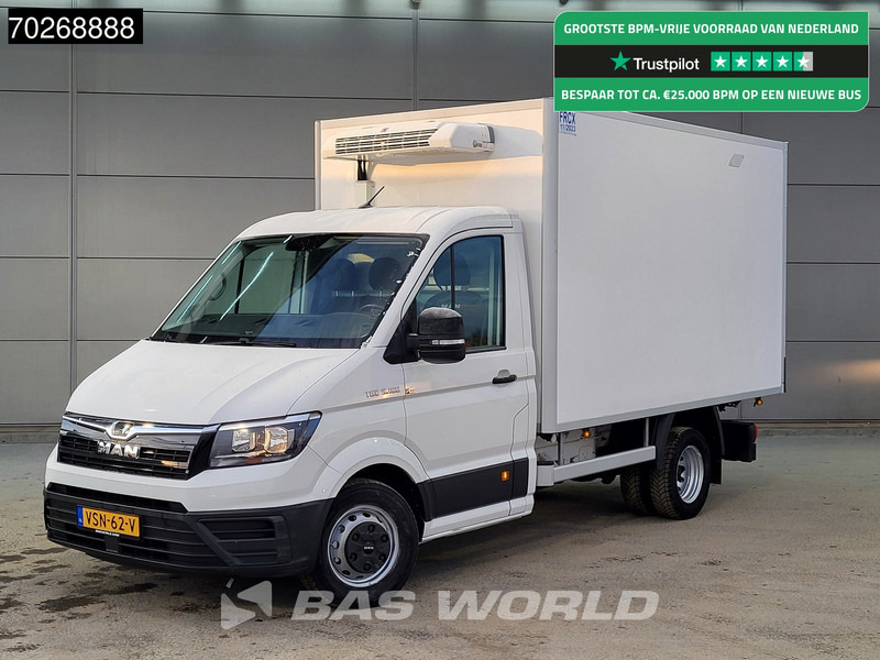 MAN TGE 5.180 Koelwagen Vriezer Bakwagen APK 12-2025 Thermo King 230V stekker Kuhlkoffer Airco Cruise 12m3 Airco Cruise control - شاحنة مُبرّدة للتوصيل: صورة 1 MAN TGE 5.180 Koelwagen Vriezer Bakwagen APK 12-2025 Thermo King 230V stekker Kuhlkoffer Airco Cruise 12m3 Airco Cruise control - شاحنة مُبرّدة للتوصيل: صورة 1
