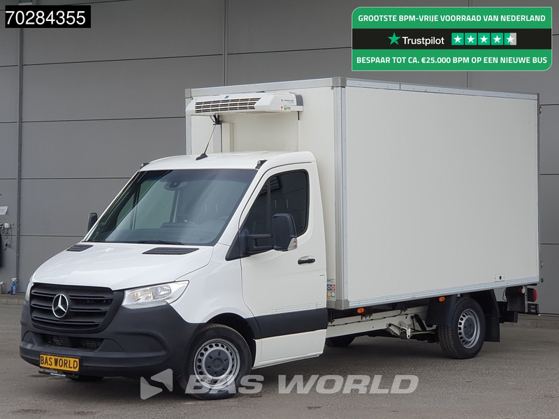 Mercedes-Benz 314 CDI Koelwagen Bi temp Automaat Zijdeur Thermo King V-300 Max Koeler Koel Vries Vriezer Kühlkasten 15m3 Airco - شاحنة مُبرّدة للتوصيل: صورة 1 Mercedes-Benz 314 CDI Koelwagen Bi temp Automaat Zijdeur Thermo King V-300 Max Koeler Koel Vries Vriezer Kühlkasten 15m3 Airco - شاحنة مُبرّدة للتوصيل: صورة 1