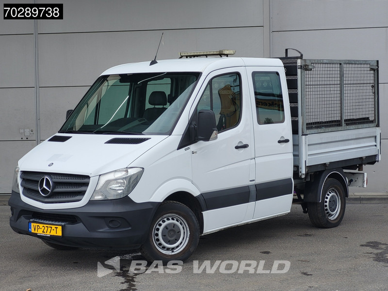 Mercedes-Benz Sprinter 310 CDI Automaat 3 zijdige Kipper Dubbe Cabine Trekhaak Tipper Benne Open laadbak Airco Trekhaak - قلاب صغير: صورة 3 Mercedes-Benz Sprinter 310 CDI Automaat 3 zijdige Kipper Dubbe Cabine Trekhaak Tipper Benne Open laadbak Airco Trekhaak - قلاب صغير: صورة 3