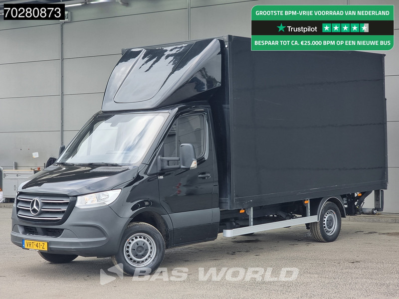 Mercedes-Benz Sprinter 314 CDI Laadklep Automaat Zijdeur Bakwagen Airco Cruise Carplay MBUX Meubelbak Koffer 21m3 Airco Cruise control - شاحنة مغلقة الصندوق: صورة 1 Mercedes-Benz Sprinter 314 CDI Laadklep Automaat Zijdeur Bakwagen Airco Cruise Carplay MBUX Meubelbak Koffer 21m3 Airco Cruise control - شاحنة مغلقة الصندوق: صورة 1
