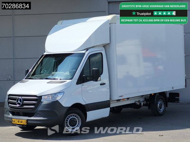 Mercedes-Benz Sprinter 317 CDI Automaat Bakwagen Achterdeuren Airco Camera Euro6 Meubelbak Koffer 21m3 Airco - شاحنة مغلقة الصندوق: صورة 1 Mercedes-Benz Sprinter 317 CDI Automaat Bakwagen Achterdeuren Airco Camera Euro6 Meubelbak Koffer 21m3 Airco - شاحنة مغلقة الصندوق: صورة 1