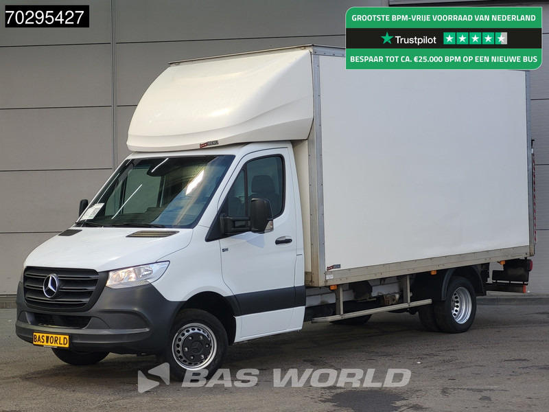 Mercedes-Benz Sprinter 514 CDI Bakwagen Laadklep Zijdeur Airco Cruise Meubelbak Koffer Dubbellucht Airco Cruise control - شاحنة مغلقة الصندوق: صورة 1 Mercedes-Benz Sprinter 514 CDI Bakwagen Laadklep Zijdeur Airco Cruise Meubelbak Koffer Dubbellucht Airco Cruise control - شاحنة مغلقة الصندوق: صورة 1