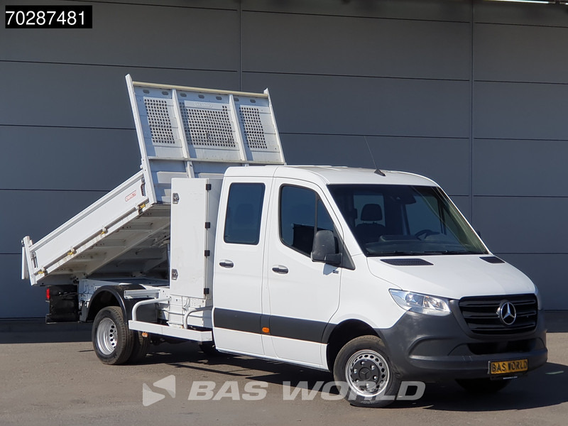 Mercedes-Benz Sprinter 514 CDI Kipper met Kist Dubbel Cabine Dubbellucht 3,5t Trekhaak Airco Cruise Euro6 Tipper Benne Kieper 2m3 Airco Trekhaak Cruise - قلاب صغير: صورة 3 Mercedes-Benz Sprinter 514 CDI Kipper met Kist Dubbel Cabine Dubbellucht 3,5t Trekhaak Airco Cruise Euro6 Tipper Benne Kieper 2m3 Airco Trekhaak Cruise - قلاب صغير: صورة 3