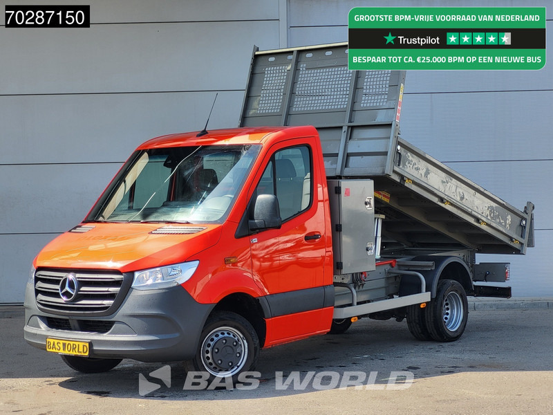 Mercedes-Benz Sprinter 514 CDI Kipper met Kist Dubbellucht 3,5t Trekhaak Airco Cruise Euro6 Tipper Benne Kieper 2m3 Airco Trekhaak Cruise control - قلاب صغير: صورة 1 Mercedes-Benz Sprinter 514 CDI Kipper met Kist Dubbellucht 3,5t Trekhaak Airco Cruise Euro6 Tipper Benne Kieper 2m3 Airco Trekhaak Cruise control - قلاب صغير: صورة 1