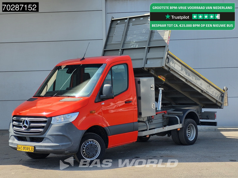 Mercedes-Benz Sprinter 514 CDI Kipper met Kist Dubbellucht 3,5t Trekhaak Airco Cruise Euro6 Tipper Benne Kieper 2m3 Airco Trekhaak Cruise control - قلاب صغير: صورة 1 Mercedes-Benz Sprinter 514 CDI Kipper met Kist Dubbellucht 3,5t Trekhaak Airco Cruise Euro6 Tipper Benne Kieper 2m3 Airco Trekhaak Cruise control - قلاب صغير: صورة 1