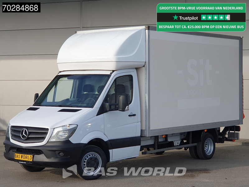 Mercedes-Benz Sprinter 514 CDI Laadklep Dubbellucht Bakwagen Airco Cruise Euro6 Meubelbak Koffer 20m3 Airco Cruise control - شاحنة مغلقة الصندوق: صورة 1 Mercedes-Benz Sprinter 514 CDI Laadklep Dubbellucht Bakwagen Airco Cruise Euro6 Meubelbak Koffer 20m3 Airco Cruise control - شاحنة مغلقة الصندوق: صورة 1
