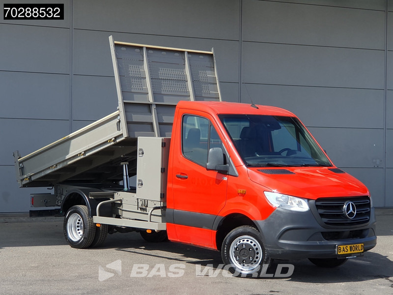 Mercedes-Benz Sprinter 514 CDI Open Laadbak met Kist Dubbellucht 3,5t Trekhaak Airco Cruise Euro6 Pritsche Pickup Open Box 2m3 Airco Trekhaak Cruise co - شاحنة مفتوحة: صورة 3 Mercedes-Benz Sprinter 514 CDI Open Laadbak met Kist Dubbellucht 3,5t Trekhaak Airco Cruise Euro6 Pritsche Pickup Open Box 2m3 Airco Trekhaak Cruise co - شاحنة مفتوحة: صورة 3
