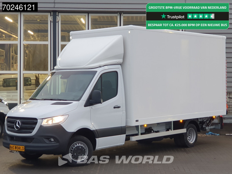 Mercedes-Benz Sprinter 515 CDI Automaat 1000kg Laadklep Zijdeur Dubbellucht Bakwagen MBUX Airco Cruise CarPlay D'Hollandia Euro6 Koffer Meubelbak 21m3 - شاحنة مغلقة الصندوق: صورة 1 Mercedes-Benz Sprinter 515 CDI Automaat 1000kg Laadklep Zijdeur Dubbellucht Bakwagen MBUX Airco Cruise CarPlay D'Hollandia Euro6 Koffer Meubelbak 21m3 - شاحنة مغلقة الصندوق: صورة 1