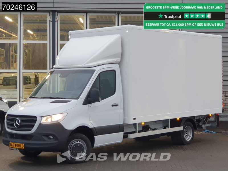 Mercedes-Benz Sprinter 515 CDI Automaat 1000kg Laadklep Zijdeur Dubbellucht Bakwagen MBUX Airco Cruise CarPlay D'Hollandia Euro6 Koffer Meubelbak 21m3 - شاحنة مغلقة الصندوق: صورة 1 Mercedes-Benz Sprinter 515 CDI Automaat 1000kg Laadklep Zijdeur Dubbellucht Bakwagen MBUX Airco Cruise CarPlay D'Hollandia Euro6 Koffer Meubelbak 21m3 - شاحنة مغلقة الصندوق: صورة 1