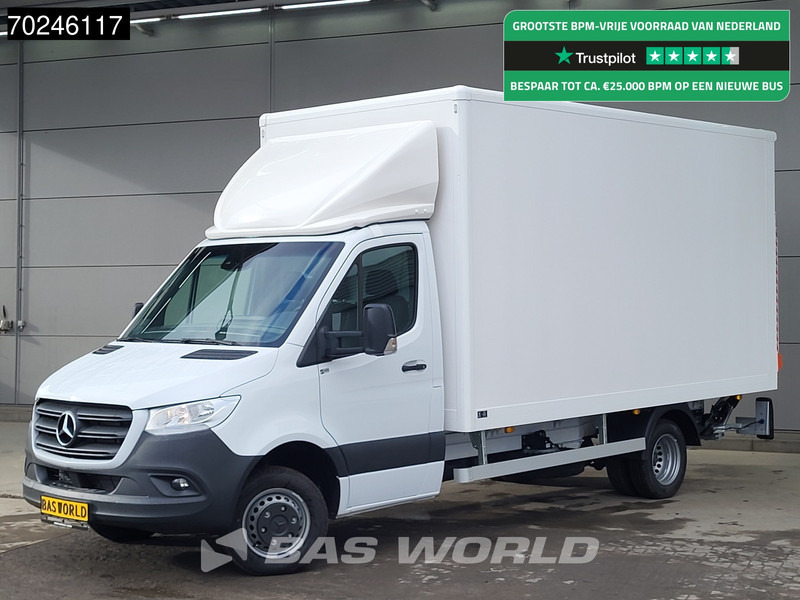 Mercedes-Benz Sprinter 515 CDI Automaat Bakwagen Laadklep Zijdeur Nieuw Airco Cruise Meubelbak Koffer 21m3 Airco Cruise control - شاحنة مغلقة الصندوق: صورة 1 Mercedes-Benz Sprinter 515 CDI Automaat Bakwagen Laadklep Zijdeur Nieuw Airco Cruise Meubelbak Koffer 21m3 Airco Cruise control - شاحنة مغلقة الصندوق: صورة 1