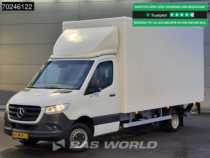 Mercedes-Benz Sprinter 515 CDI Automaat Laadklep Zijdeur Dubbellucht Bakwagen MBUX Airco Cruise MBUX Koffer Meubelbak 21m3 Airco Cruise control - شاحنة مغلقة الصندوق: صورة 1 Mercedes-Benz Sprinter 515 CDI Automaat Laadklep Zijdeur Dubbellucht Bakwagen MBUX Airco Cruise MBUX Koffer Meubelbak 21m3 Airco Cruise control - شاحنة مغلقة الصندوق: صورة 1